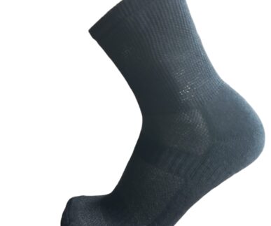 Bamboo Crew Length Black