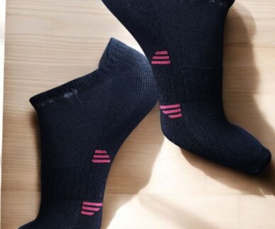 Bamboo Short Ankle Black